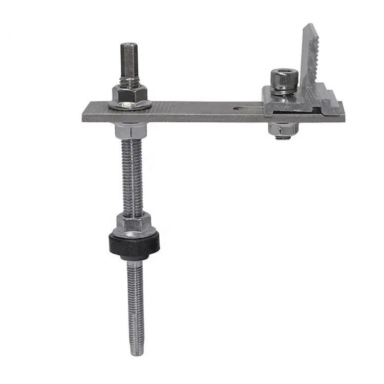 Móc mái ngói phẳng chống ăn mòn Móc ngói năng lượng mặt trời Dễ dàng cài đặt
