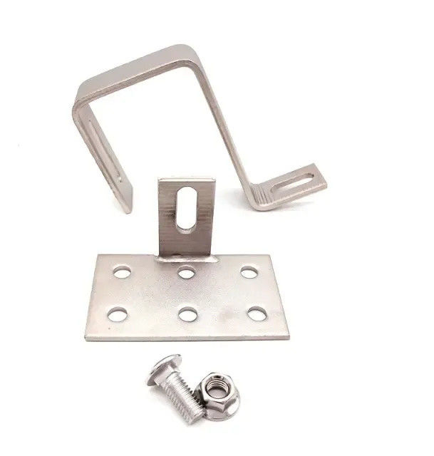 Khả năng chịu tải cao Móc mái ngói năng lượng mặt trời Móc mái Pv năng lượng mặt trời Chống ăn mòn