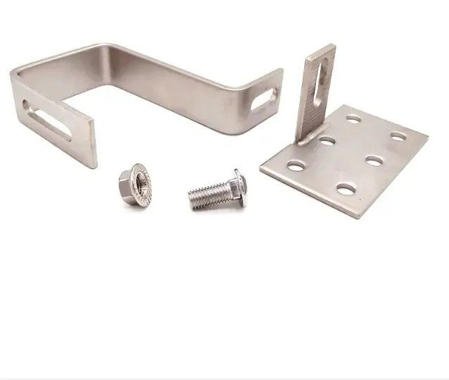 Khả năng chống ăn mòn Móc mái năng lượng mặt trời bằng thép không gỉ với tải trọng gió 60m / S
