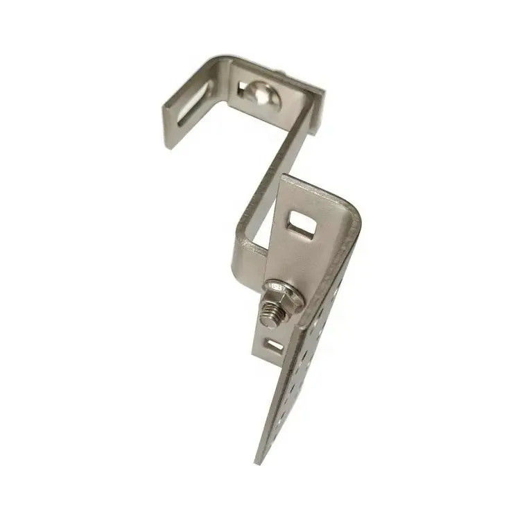 Khả năng chống ăn mòn Móc mái năng lượng mặt trời bằng thép không gỉ với tải trọng gió 60m / S