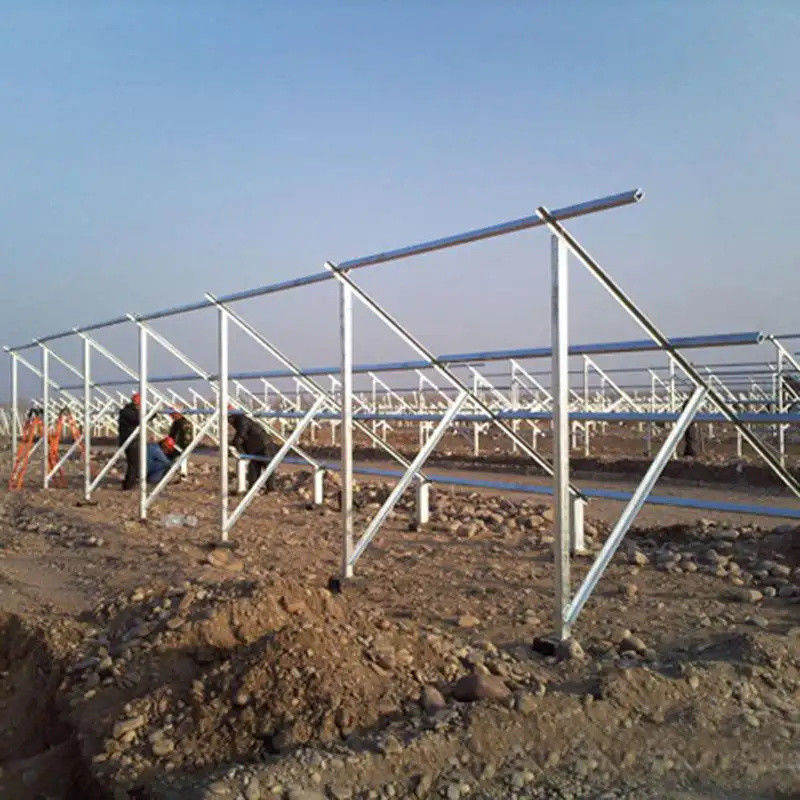 Vít mặt đất hoặc khung kim loại nền bê tông cho bảng điều khiển năng lượng mặt trời Al6005-T5