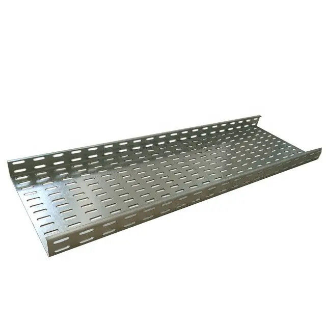 Xử lý bề mặt Khay cáp thép mạ kẽm Bảo vệ chống ăn mòn 0,8-3,0mm