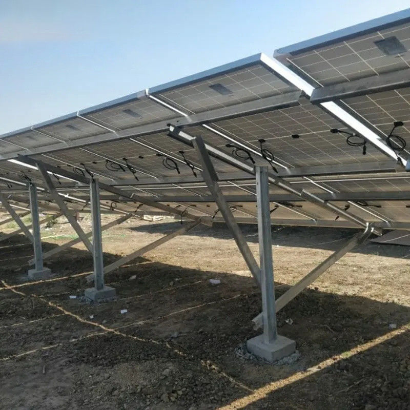 Hot Dip Galvanized 0-60 độ góc nghiêng Hệ thống lắp đặt mặt trời nhôm kẽm Magnesium phủ