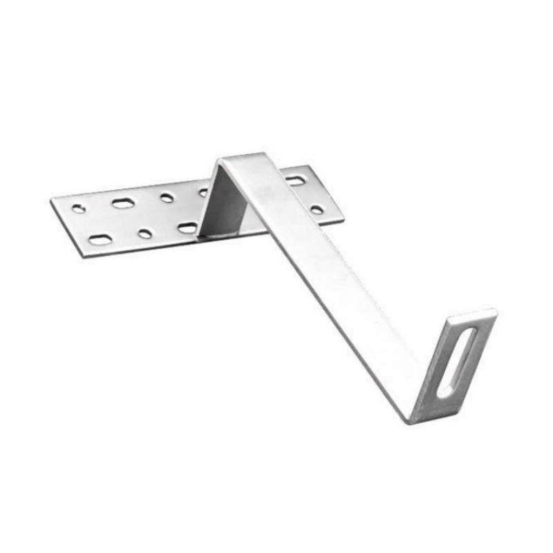 Nhà máy sản xuất thép không gỉ Solar Roof Hook Flat Roof Mounting System cho các tấm pin mặt trời cho mái đá phiến mặt trời