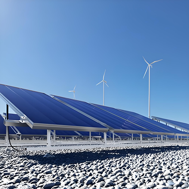 Nắp nắp mặt trời mặt đất cho nhà máy năng lượng mặt trời PV quy mô lớn và tiện ích với các thành phần thép kẽm nóng