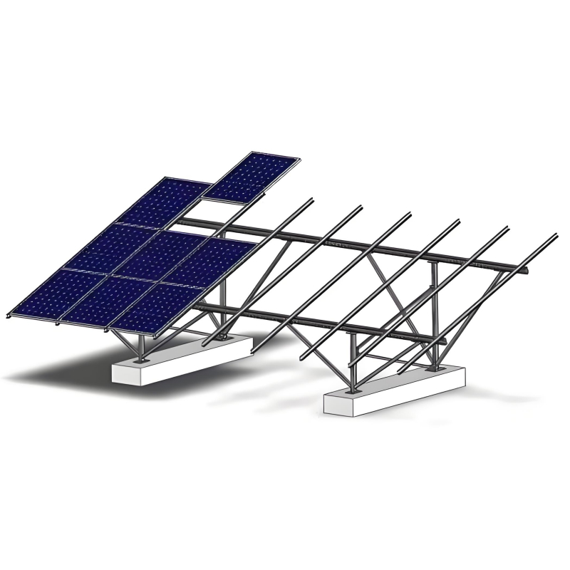 Khung giá đỡ PV năng lượng mặt trời ổn định cao, Chống gió, Chịu áp lực & Chống ăn mòn