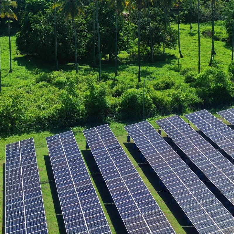 Khung giá đỡ PV chịu gió mạnh chuyên dụng mặt đất, chịu tải nặng & chống ăn mòn