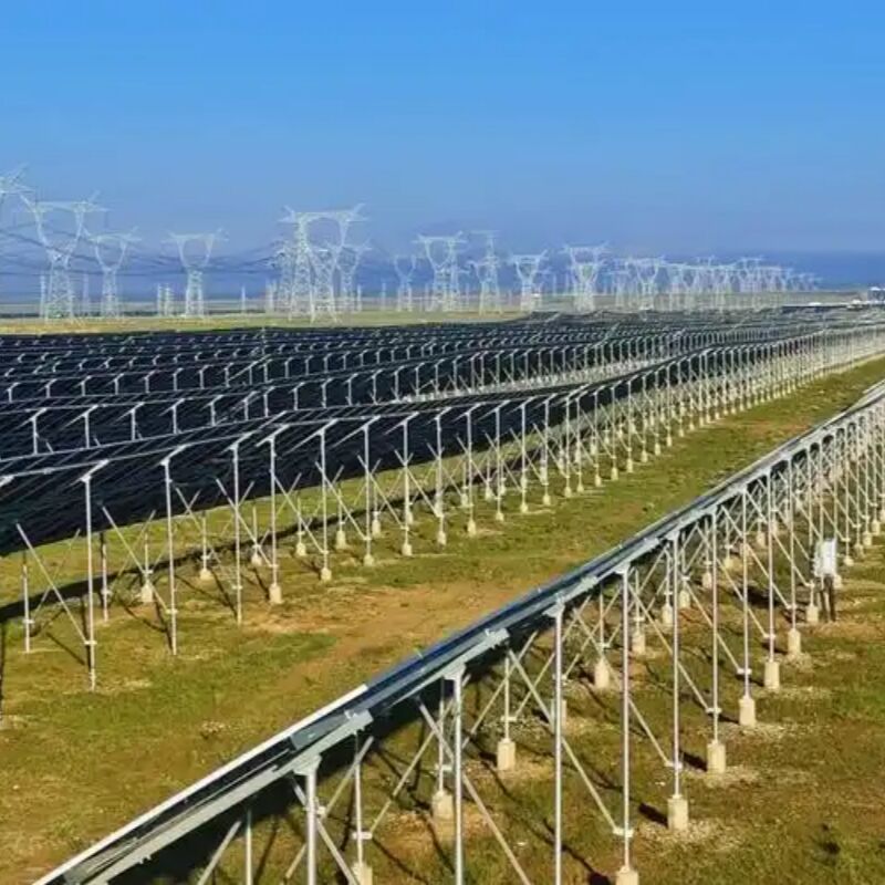 All-Terrain Adaptive Ground Solar Mounting Bracket with Pre-Assembled Components and 10-Year Warranty