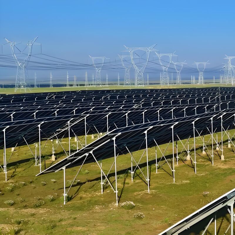 Giá đỡ lắp đặt năng lượng mặt trời trên mặt đất cung cấp một hệ thống lắp đặt có thể điều chỉnh độ nghiêng và khả năng chống chịu cao với các tác động của môi trường.