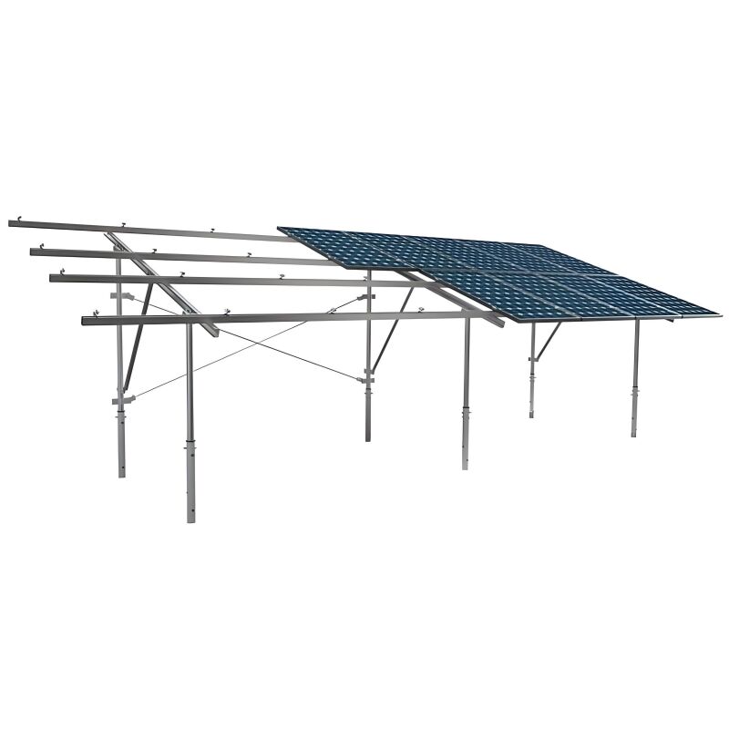 Phân khúc gắn pin mặt trời Thiết kế lắp ráp trước Tiết kiệm thời gian lắp đặt và cung cấp hỗ trợ mạnh mẽ cho các tấm pin mặt trời