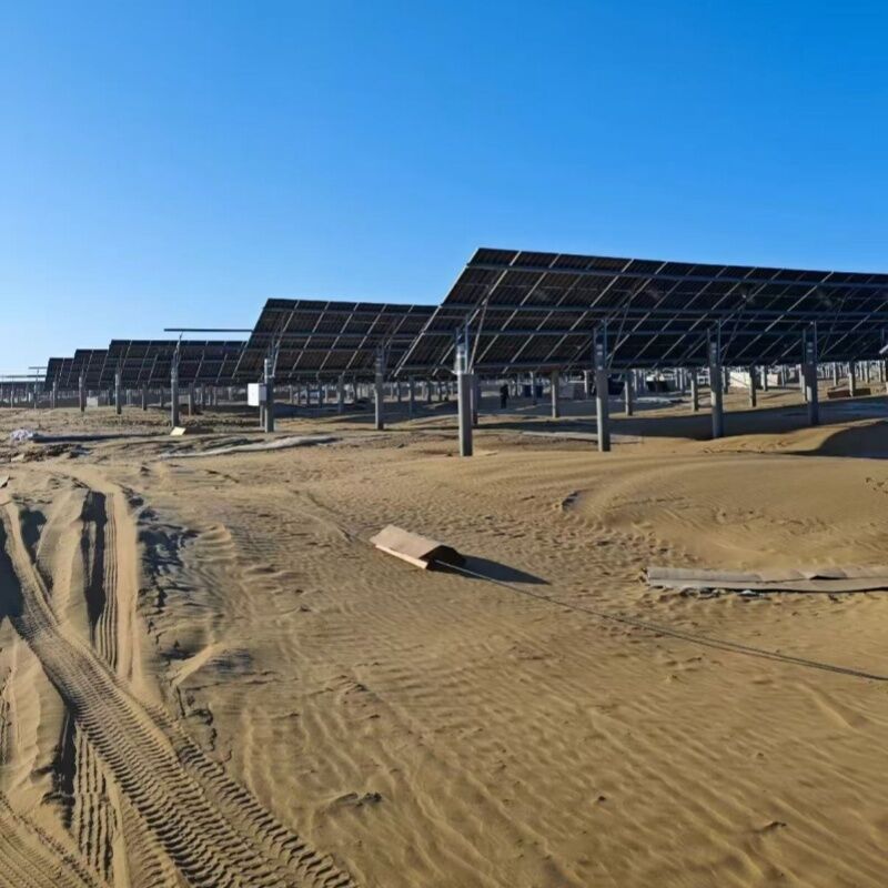 Khung gắn mặt trời mặt đất thiết kế mô-đun với đường ray nhôm ép và các thành phần thép hợp kim bền cho hỗ trợ mặt trời