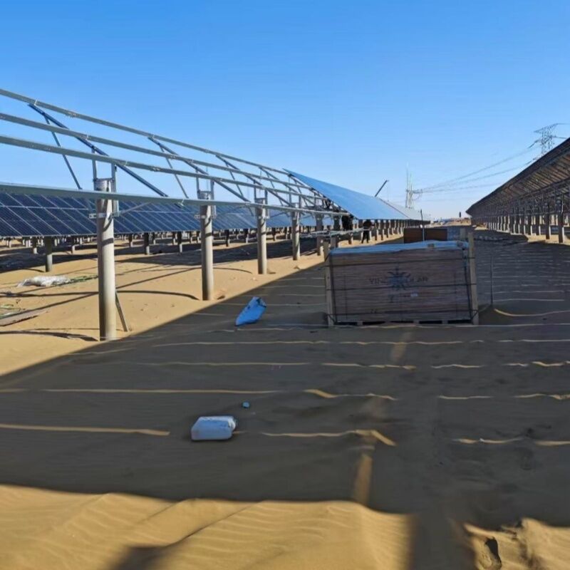 Khung gắn mặt trời mặt đất thiết kế mô-đun với đường ray nhôm ép và các thành phần thép hợp kim bền cho hỗ trợ mặt trời