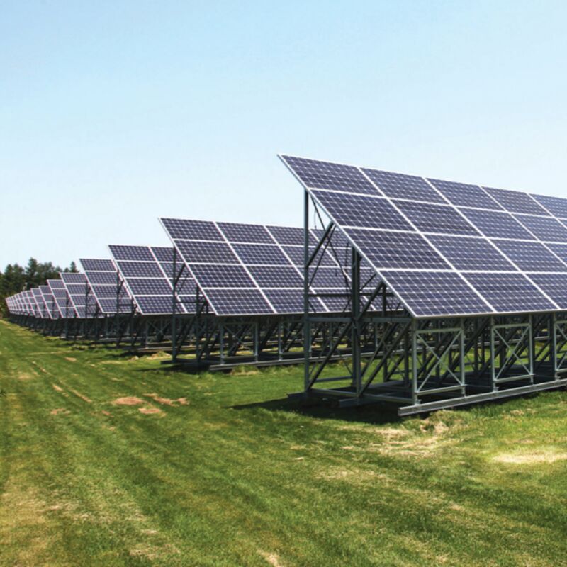 Hệ thống lắp đặt linh hoạt và có thể điều chỉnh với thiết kế được cấp bằng sáng chế để lắp đặt dự án năng lượng mặt trời an toàn