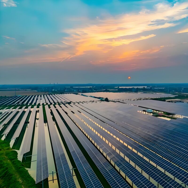 Giá đỡ lắp đặt năng lượng mặt trời trên mặt đất cung cấp sự hỗ trợ cho các hệ thống PV năng lượng mặt trời quy mô tiện ích với khả năng chịu tải gió và tuyết cao